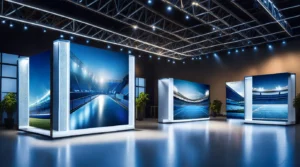 LED lightbox features for customizable branding